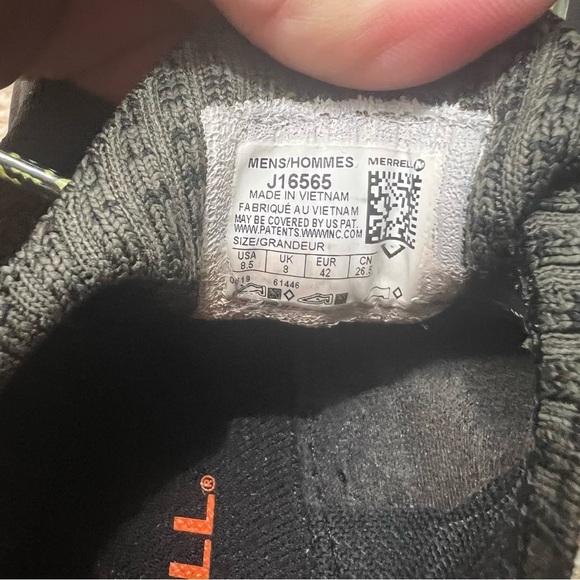 MERRELL Men’s MAG-9 Running Shoes in Olive Size 8.5 — Very Gently Worn - Picture 11 of 11